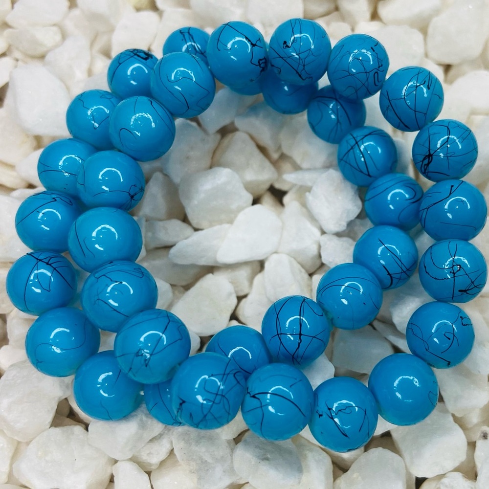 $10 Beaded Glass Bracelets Set - Picture 1 of 12